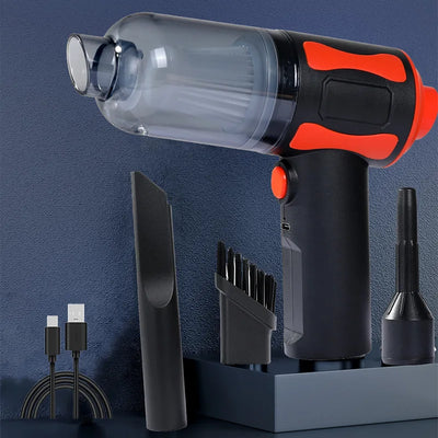 Portable Car Vacuum Cleaner  Wireless Handheld High Power Auto Vacuums Pet Home & Car Dual Use Vacuum Cleaners Low Noise USB NEW