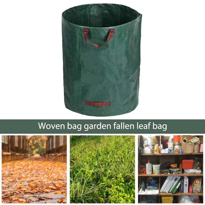 Garden Waste Bag 500L Large Capacity Garden Bag Reusable Waterproof Leaf Sack Weed Trash Can Container for Yard Leaf Storage Bag
