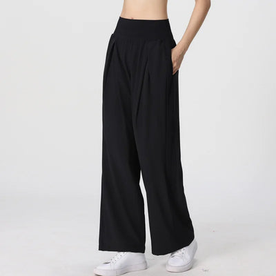Women Wide Leg Pants Loose Fitness Yoga Pants 2024