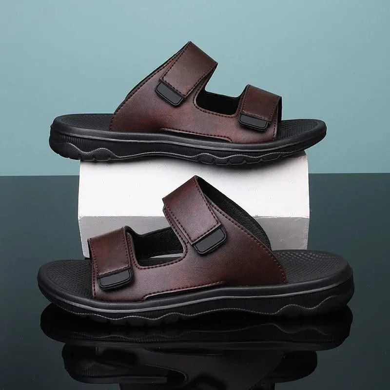 Genuine Mens Slipper Man Luxury 2024 Comfortable Man Sandal Super Copy Shoes for Men 2024 Summer Shoes Sale Summer Men's Sandals
