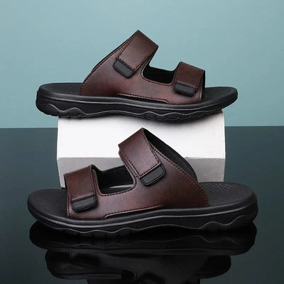 Genuine Mens Slipper Man Luxury 2024 Comfortable Man Sandal Super Copy Shoes for Men 2024 Summer Shoes Sale Summer Men's Sandals