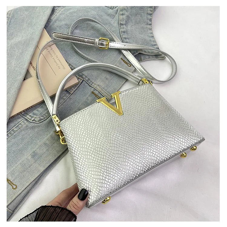 2025 New High-Sense Women's Designer Handbag - Feminine, Versatile, Large Capacity for Work & Crossbody