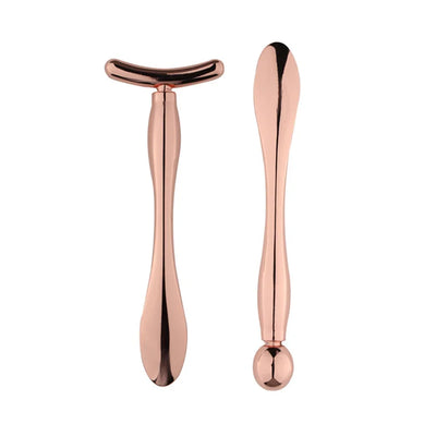 Face Eye Roller Massage Neck Stick Spatula Massager Anti Eye Pouch Dark Circles Cream Spoon Applicator Removal Shrink Pores