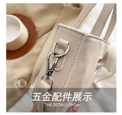 2025 New Women's Luxury Handbag Designer Small Square Purse Fashion Top Handle Crossbody Bag Elegant Shoulder Bag Trendy Clutch
