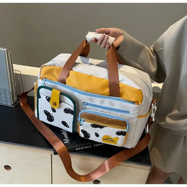 Women's Fashionable and Lightweight Boarding Bag for Maternity, Business, Yoga