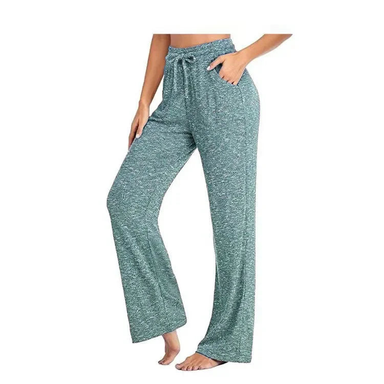 Pants Women Leggings 2023 Spring Autumn Period New Slacks Yoga Pants wide-legged Pants Cheap Women Leggings MYH027