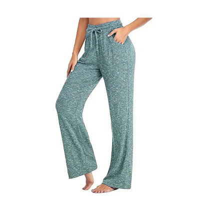 Pants Women Leggings 2023 Spring Autumn Period New Slacks Yoga Pants wide-legged Pants Cheap Women Leggings MYH027