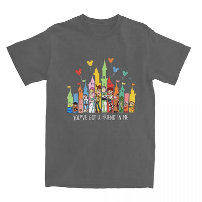 Toy Story Friends Men Women T Shirts Accessories Vintage Tees T-Shirt Cotton Christmas Present Clothing