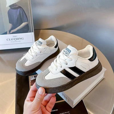 Spring New Children's Sports Training Shoes Boys Girls Ethical Training Fashion Sneakers Children's Soft-soled Casual Skates