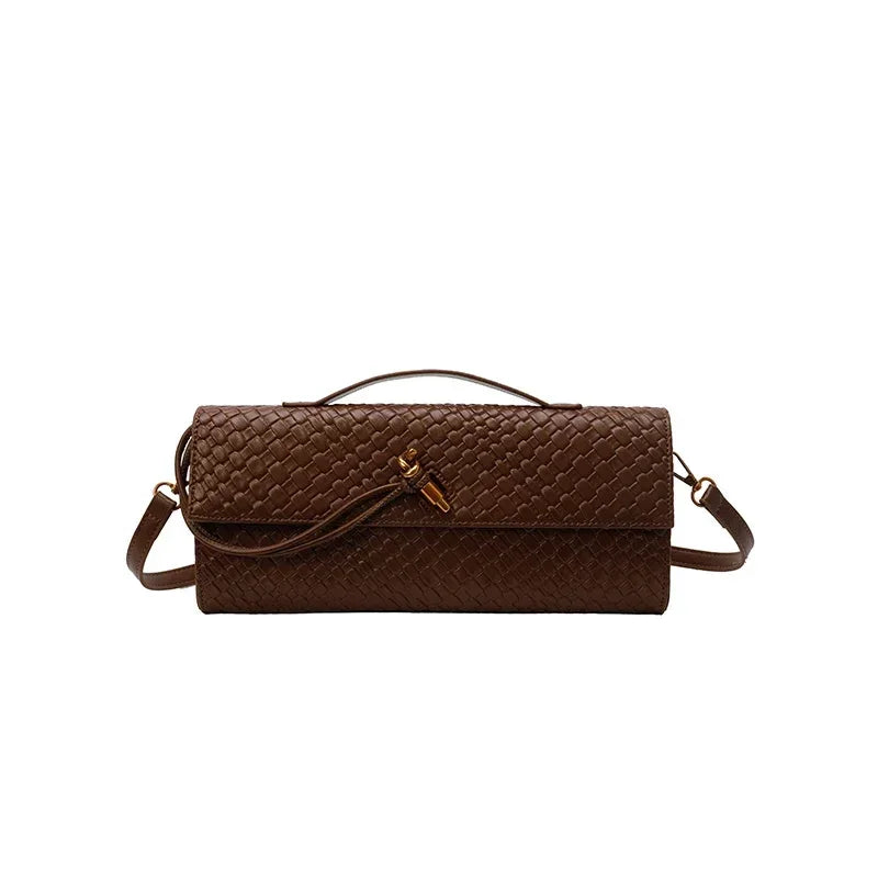 Designer Inspired Women's Elegant Handbag - Luxury Brand Leather Crossbody Tote With Shoulder Strap Option
