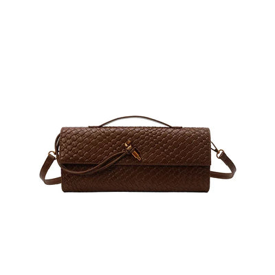 Designer Inspired Women's Elegant Handbag - Luxury Brand Leather Crossbody Tote With Shoulder Strap Option