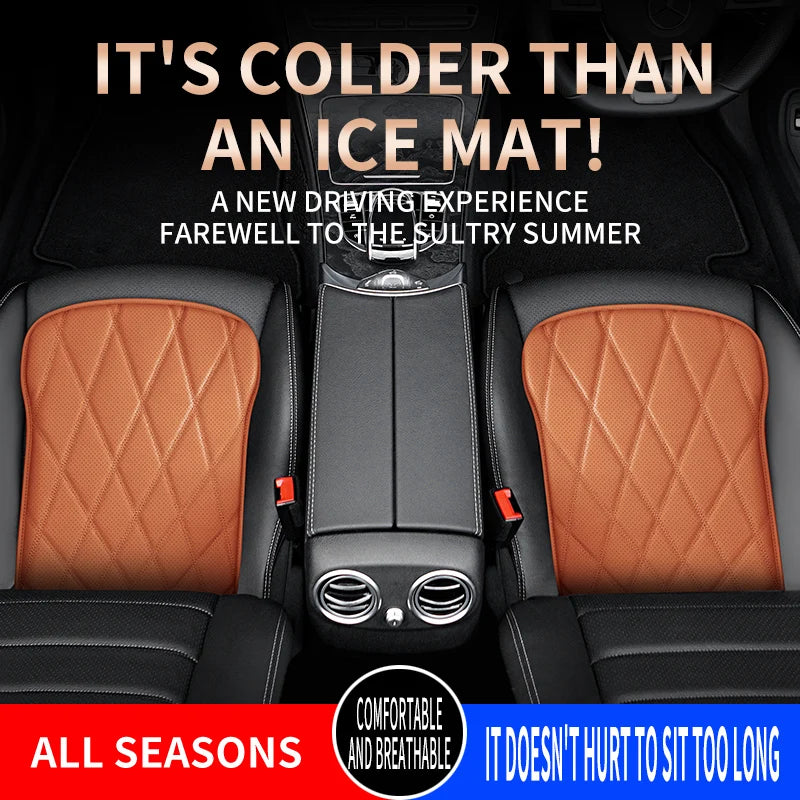 Car Breathable Cushion Four Seasons General New Non-Slip Seat Cushion Comfortable Butt Cushion Car Interior Supplies