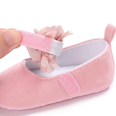 Children's Soft-Soled Flat Shoes With Design | Baby Shoes For All Seasons 0-1 Year Old |Girls Princess Shoes | First Walkers