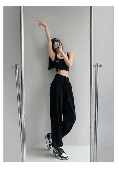 New Jogging Sweatpants Women Joggers Sports Pants Women  Fashion Korean Tracksuit Pants Pantalon Female
