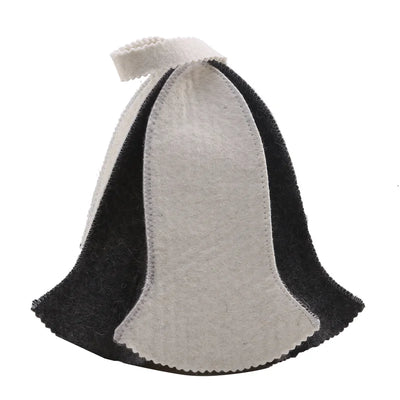 1PC Felt Head Protection Bath Anti Heat Free Size Russian Style Shower Cap Sauna Hat Sauna Vaporarium Accessories Wholesale New