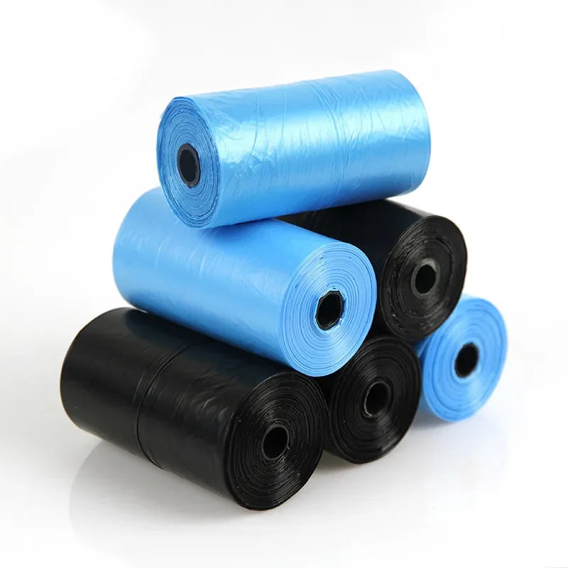 200pcs/10Rolls Pet Poop Bags Dog Cat Eco-Friendly Waste Pick Up Clean Bag Pet Accessories Easy to Carry and Watertight Strong