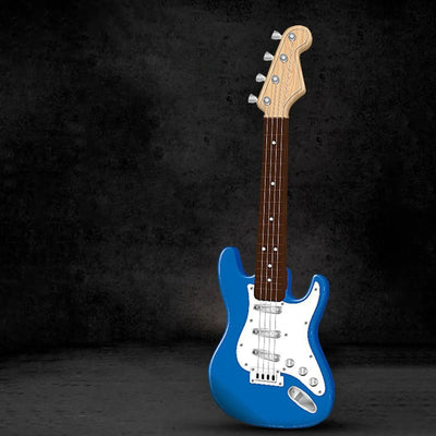 Children-size Electric Guitar Attracts Children Attention 4 String Guita Beginners' Level Guitar Puzzle And Musical Instruments