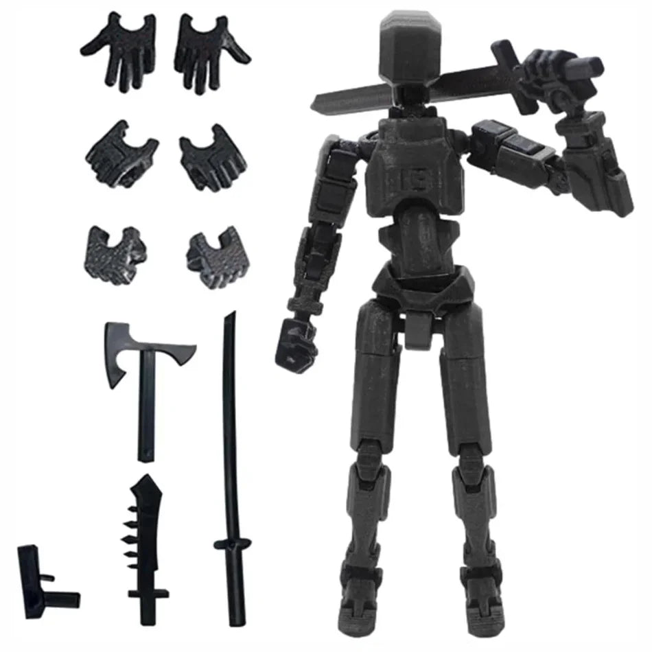 Multi-Jointed Movable Shapeshift Robot 3.0 3D Printed Mannequin Dummy 13 Action Figures Toys Kids Adults Parent-children Games