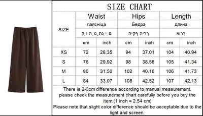 TFMLN Fashion Linen 2 Pieces Women 2024 Spring Summer Kimono Style Loose Lace Up Shirts Tops Women's Wide Leg Pants Sets