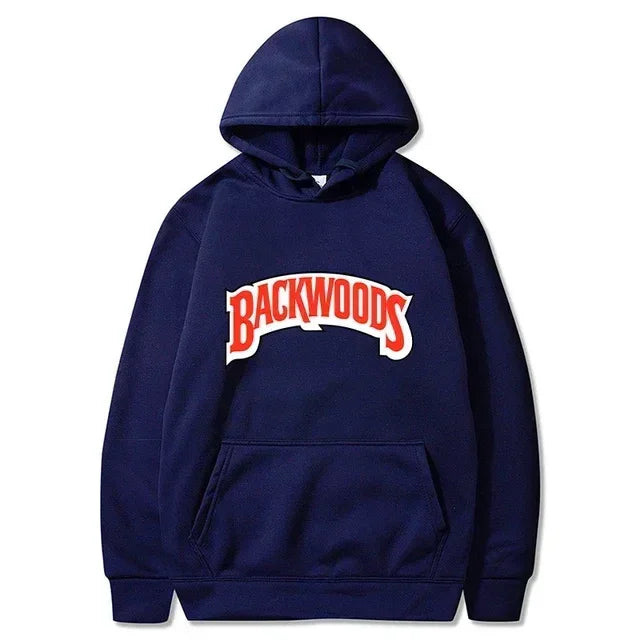 Hoodies men's fashion letter pattern printed sportswear casual Harajuku street wear hooded pullover sportswear