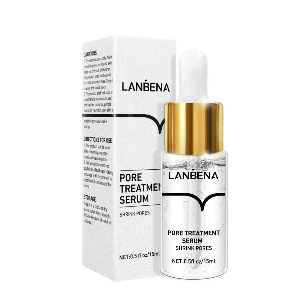 Pore Refining Serum Facial Essence Shrink Pores Moisturizing Anti-aging Oil Control Brighten Skin Tone Tighten Essence Skin Care