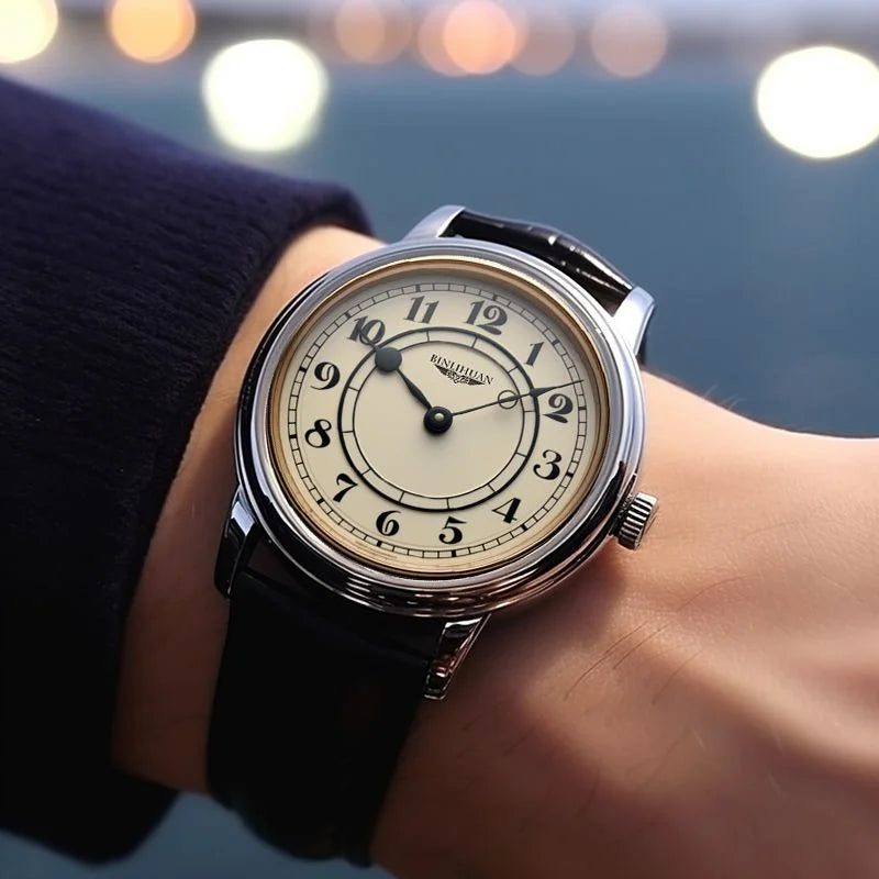 2025 New Top Brand Man Wristwatch Luxury Business Waterproof Men Watch For Men Quartz Clock Leather Men's Watches reloj Handsome