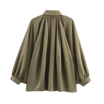 Fashion Bomber Jackets Coats For Women Turn-down Collar