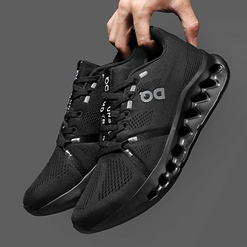 Athletic Shoes For Men Outdoor Hiking Boots New Product Fashion Men Casual Shoes Light Running Sneakers Breathable Elastic Band