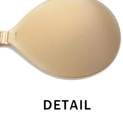 Sexy Wireless Front Closure Bras For Women Invisible Push Up Strapless Bra Plus Size Backless Self Stick On Bralette Comfort Bra