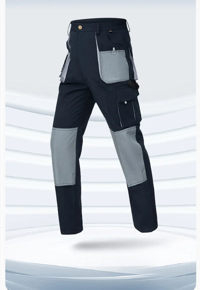Work Trousers Working Pants For Men Cargo Pants Men Workwear Multi-pocket Outdoor Hiking Joggers Pants Functional Pockets Pants