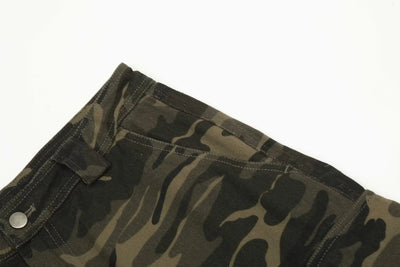 Simple Straight Trousers for Men Camouflage Pants New Casual Pants Man Lazy Comfortable New Literature and Art Trend