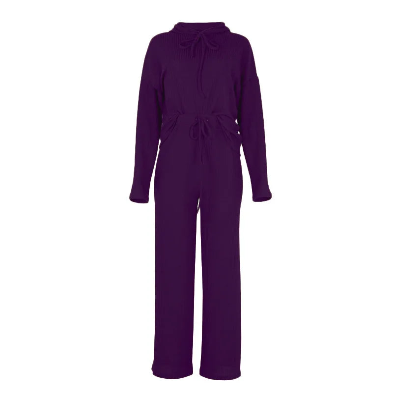 2023 Autumn Casual Wear Women Lounge Tracksuit 2 Piece Set Loose Lounge Sets Ladies Hooded Sweat Suit Outfits Female