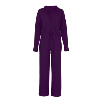 2023 Autumn Casual Wear Women Lounge Tracksuit 2 Piece Set Loose Lounge Sets Ladies Hooded Sweat Suit Outfits Female