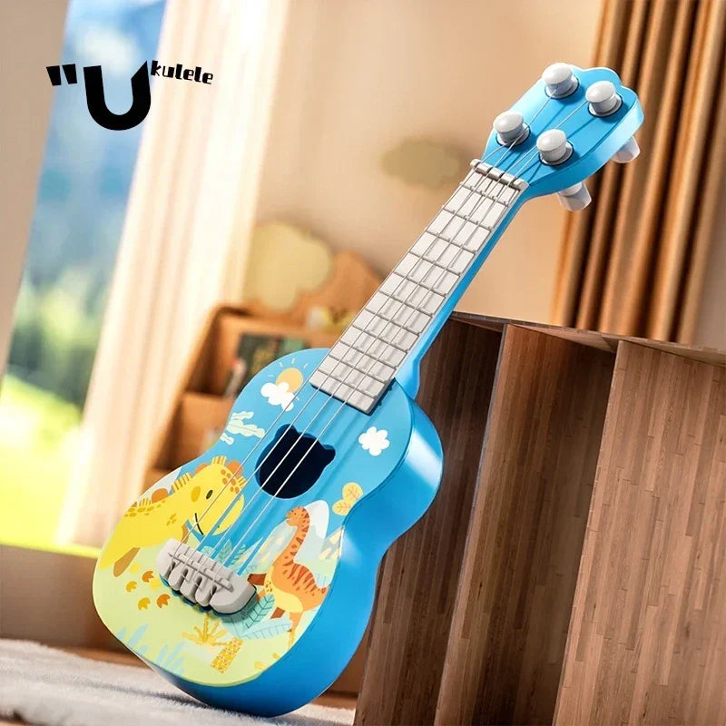 New guitar mini version instrument ukulele can be played for beginners, entry-level instrument playing beautiful melodies, gifts