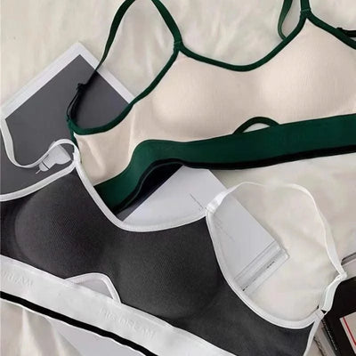 Sports Bra For Women With Small Breasts, Push-up Bra For Beautiful Back, Showing Large Breasts, Shock-proof Bra Without Rims
