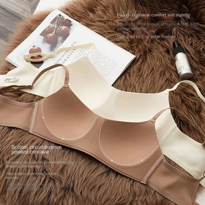Wireless One-piece Underwear for Women Anti-sagging Comfort Push Up Bras for Women Seamless Back Smoothing Bras for Women Women