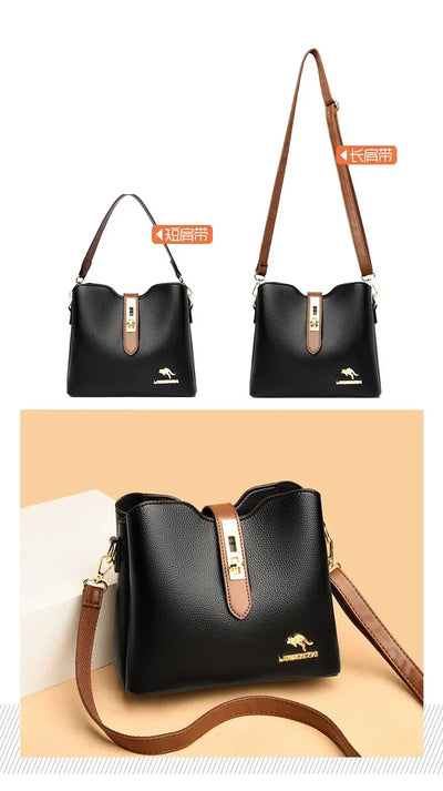 Genuine Brand Soft Leather Women’s Handbags High Quality Small Shoulder Bags Women Luxury bags Fashion Ladies Crossbody Bags Sac