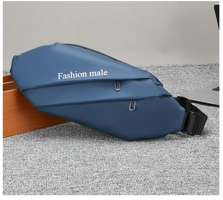 Men’s Fashion Crossbody Casual Bags Unisex Fashion Shoulder Bag Adjustable Strap Durable Daily Use Sling Bag