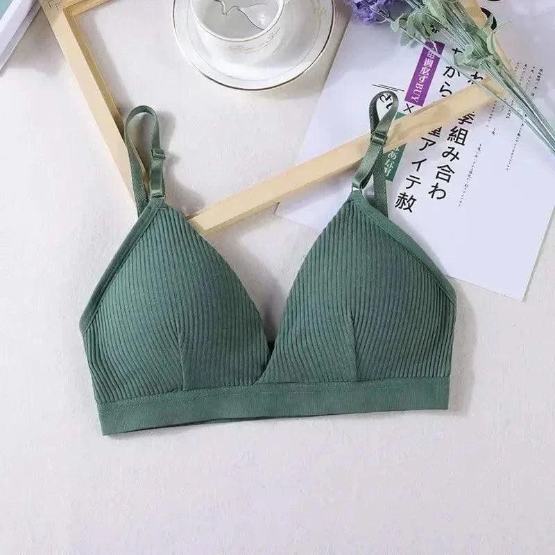 Women Yoga Sports Bras Triangle Cup Underwear