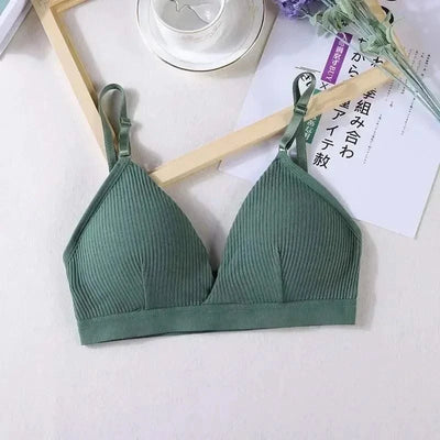 Women Yoga Sports Bras Triangle Cup Underwear