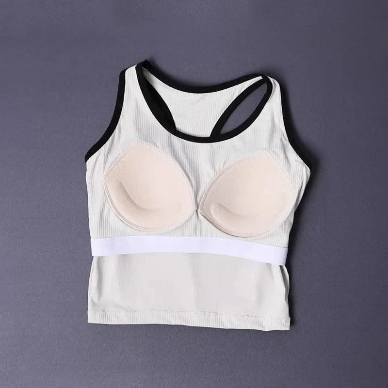 Sports vest for women 2025 new style bra fitness clothes running underwear fitness sports bra yoga clothes for women
