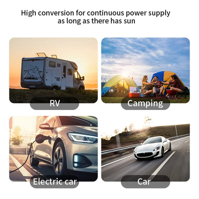 40W portable solar panel with USB interface design and 5V output solar power bank suitable for various outdoor activities