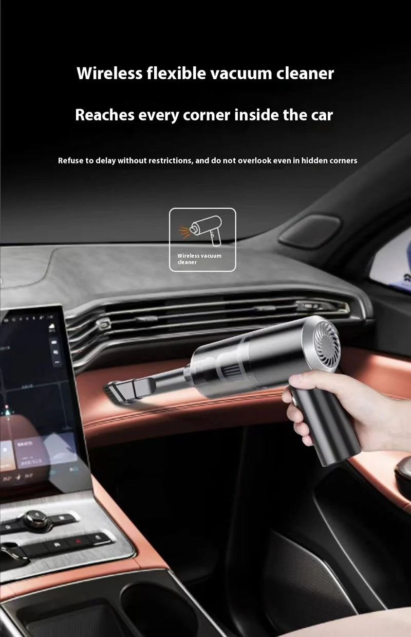 2025 Car Vacuum Cleaner Portable Small VacuumCleaner For Multi Purpose Vehicles Small Household Pump Handheld Car Vacuum Cleaner