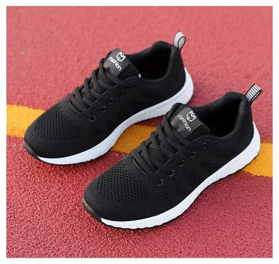 2024 Women Sport Shoes Fashion Platform Sneakers Ladies Spring Winter Flats Running Shoes for Woman - Elanique