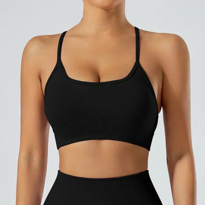 Yoga, Sports, Cycling, Vest, Halter Bra for Women, Seamless Breathable, High-support Sports Bra, Yoga, Running, Gym Exercise