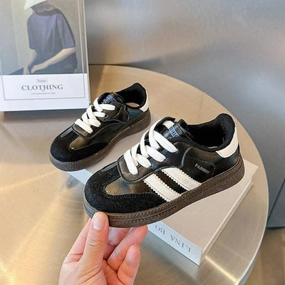 Spring New Children's Sports Training Shoes Boys Girls Ethical Training Fashion Sneakers Children's Soft-soled Casual Skates