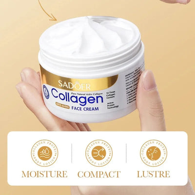 SADOER Collagen Skin Care Serie Collagen Facial Mask Moisturizing Anti-aging Repair Brightening Skin Facial Mask Facial Skincare