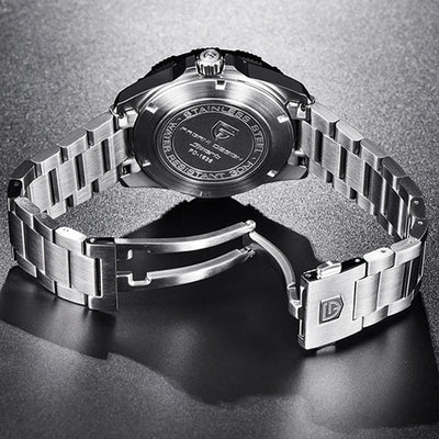 Mechanical watches, sports watches, high-end trendy men's watches, fashionable waterproof men's watches, steel straps