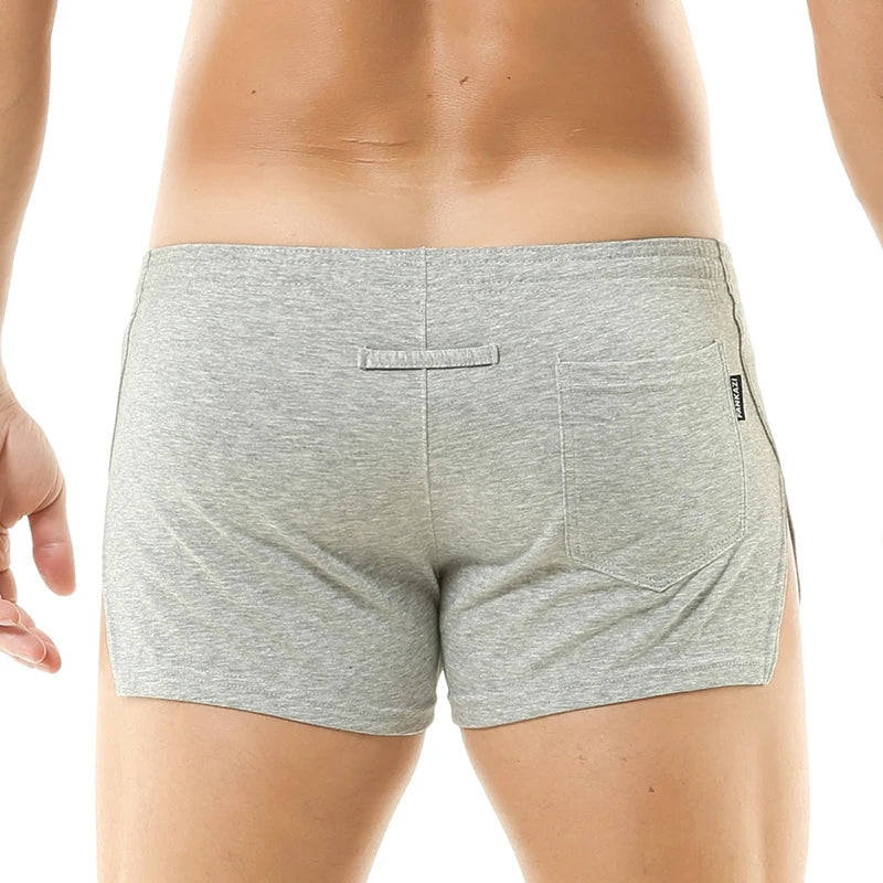 High Quality Cotton Boxers Loose Shorts Mens Soft Underwear Panties Lounge Wear Men Breathable Comfortable Arrow Pants