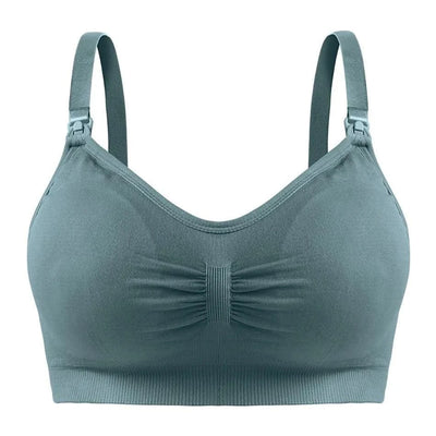 Maternity Bras Double Layer Seamless Bra Pregnancy Clothes Prevent Sagging Breastfeeding Women's Breathable lactancia Bra